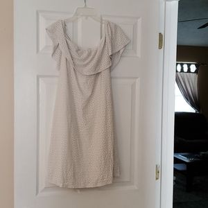 Off the shoulder flowy dress